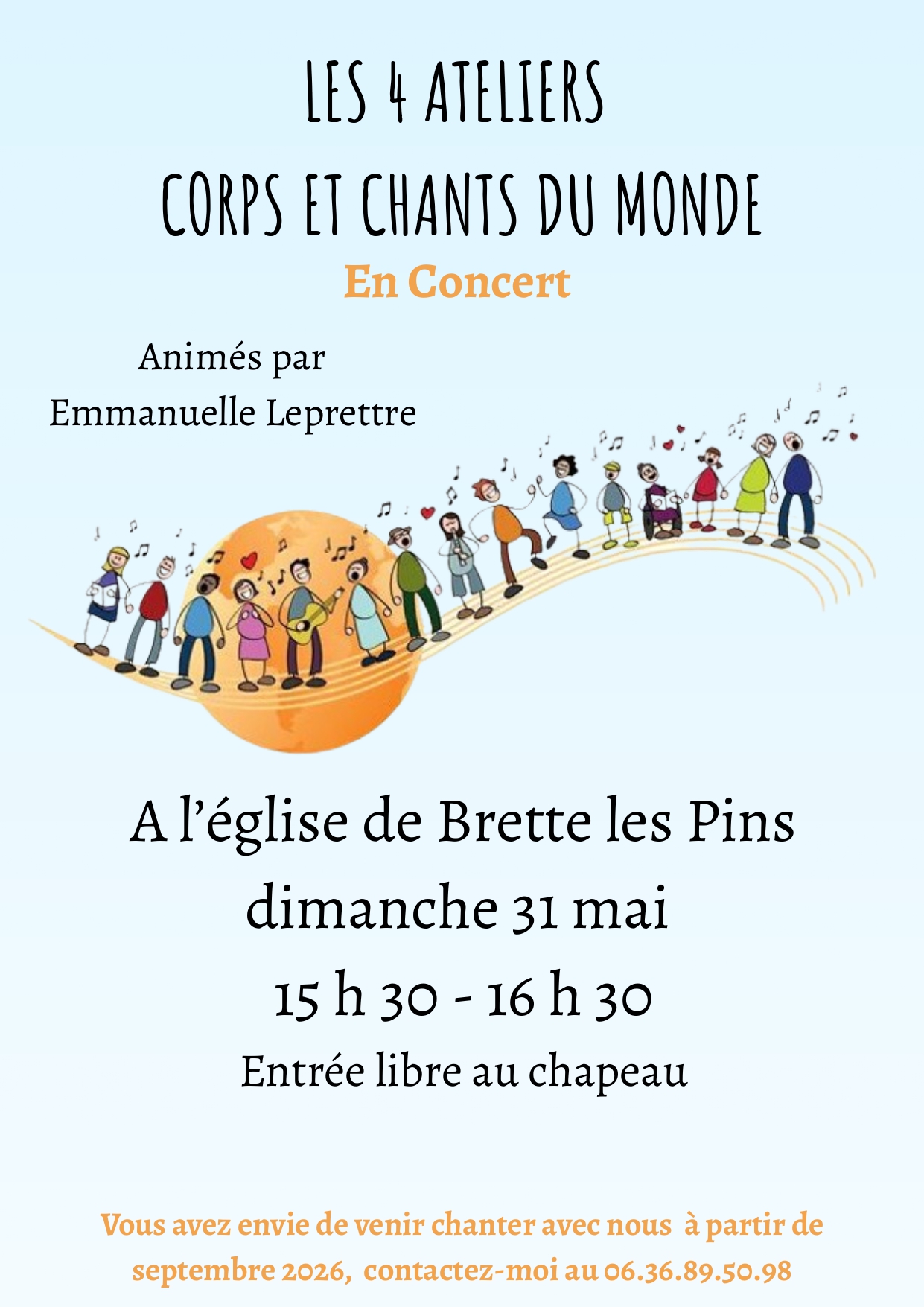 Ateliers Corps et Chants du monde