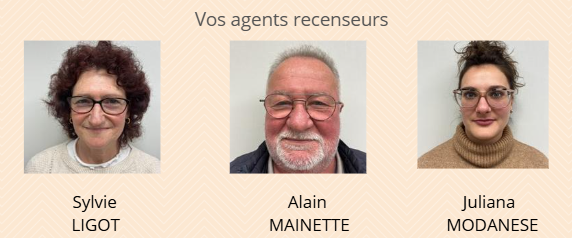 Agents recenseurs