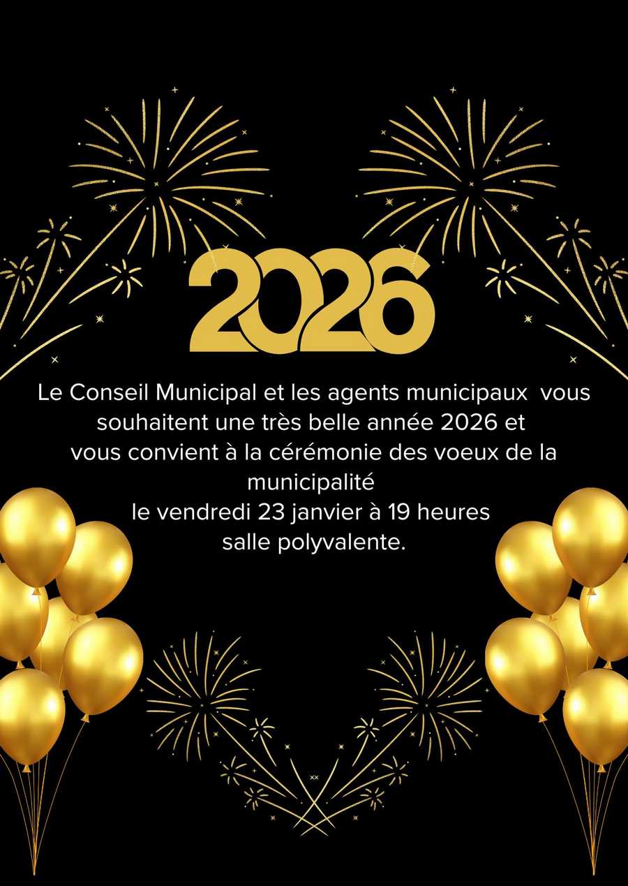 Carte de Voeux 2026
