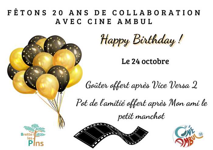 Fêtons 20 ans de collaboration avec CinéAmbul 1