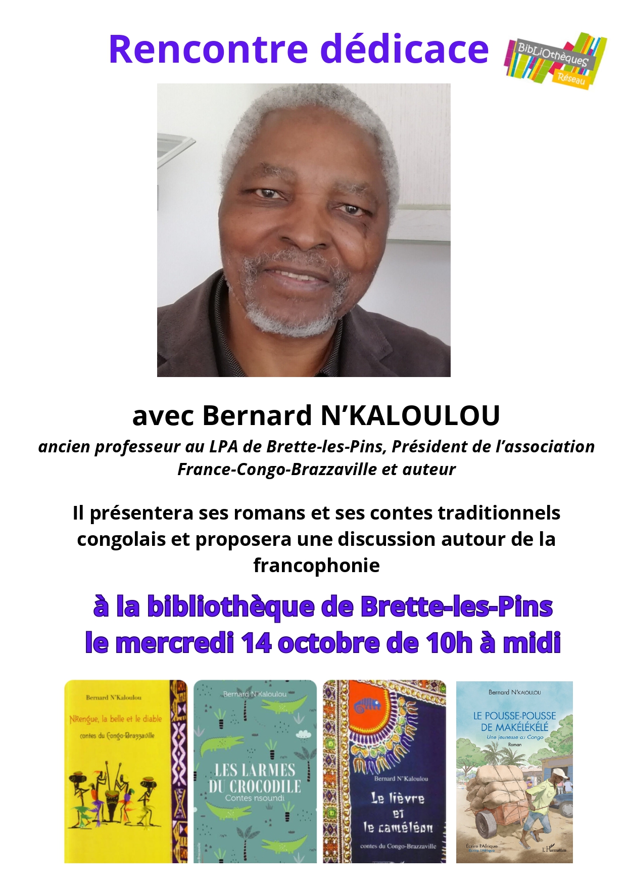 mercredi 14 octobre 10h-12h