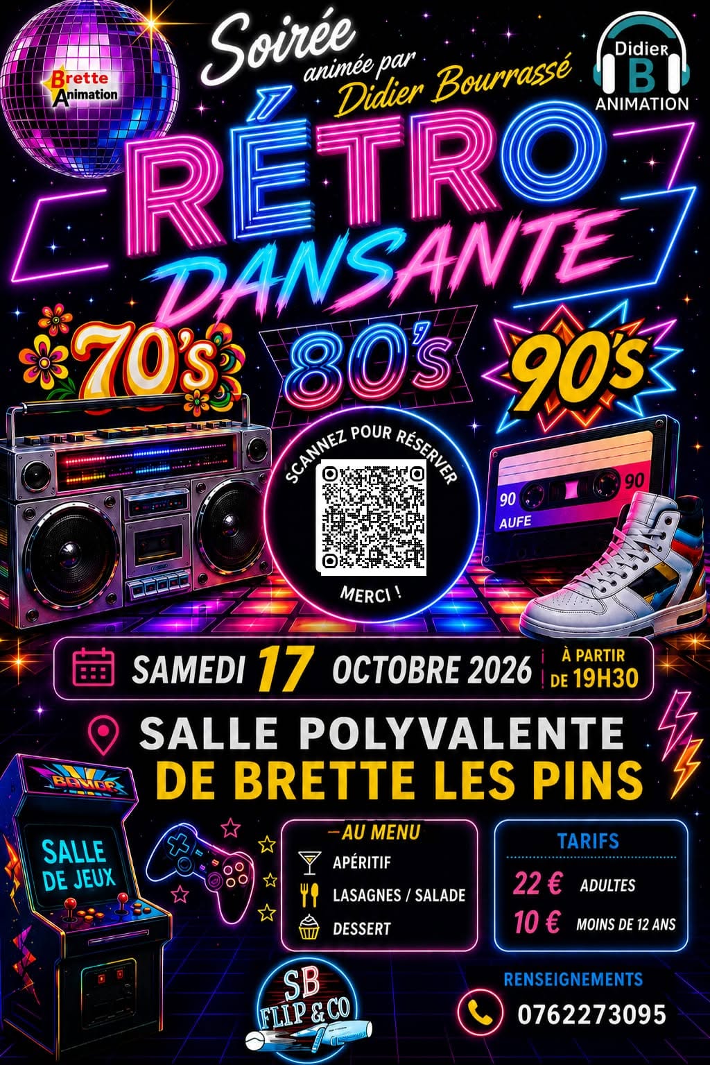 avec Brette Animation - salle polyvalente
