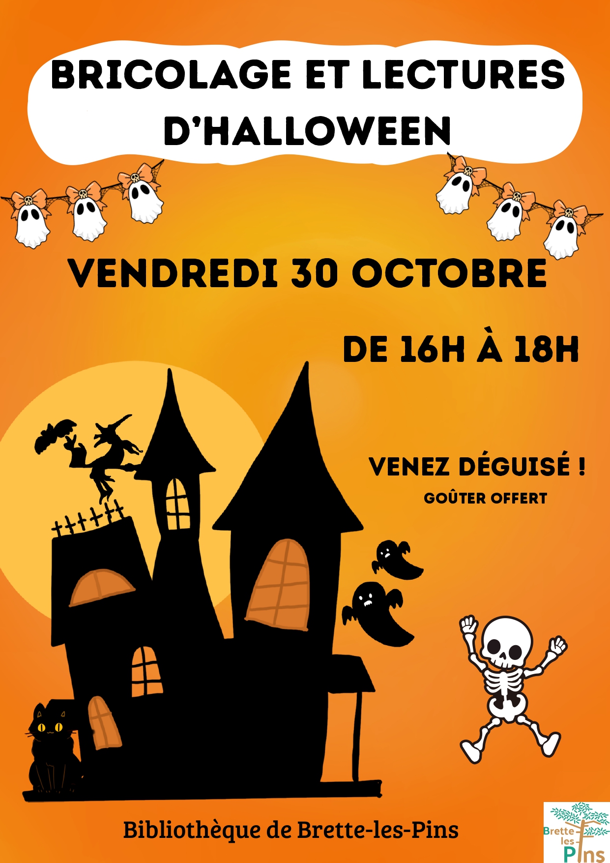 Bricolage et lectures d'Halloween