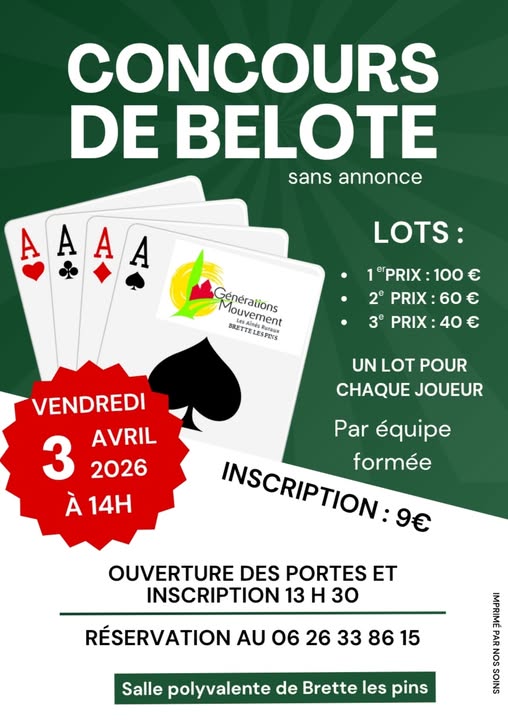 Organisé par Génération Mouvements